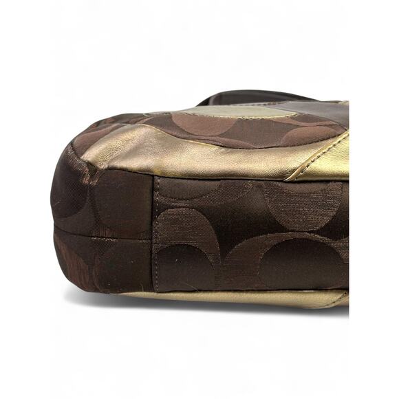 Coach Signature Optic Patchwork Hobo Bag - Picture 13 of 16